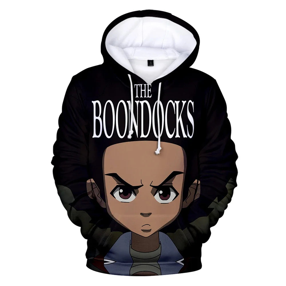 The BOONDOSCKS Hoodies 3D FASHION Long Sleeve Sweatshirt - Swefashionstore