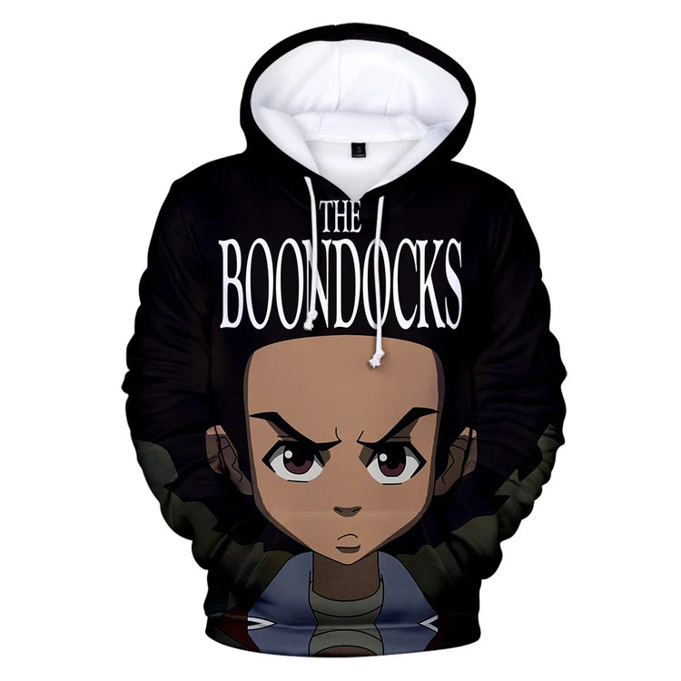 The BOONDOSCKS Hoodies 3D FASHION Long Sleeve Sweatshirt - Swefashionstore