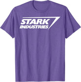 Marvel Iron Man Stark Industries Logo T-Shirt - Swefashionstore