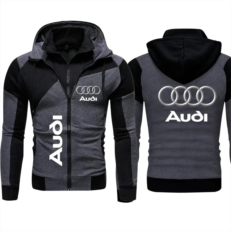 Audi Coats Audi Hoodie Jackets Men&