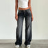Women Casual Low Rise Jeans - Swefashionstore
