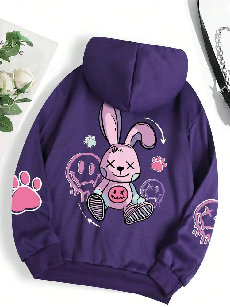 TEEKOSSC Street Casual Printed Female Hoodie - Swefashionstore