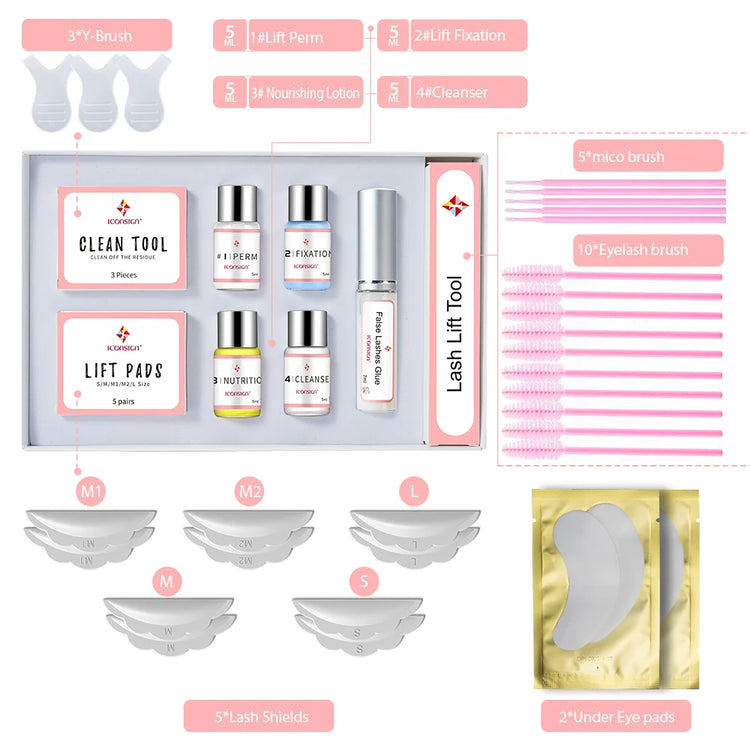 ICONSIGN Upgrade Version Lash Lift Kit - Swefashionstore