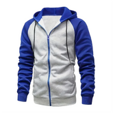 Jiangxi Block Hoodie Stylish & Durable Top Raglan Sleeves - Swefashionstore