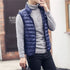 Autumn Winter Men Duck Down Vest 2025 Ultralight Sleeveless Puffer Vest - Swefashionstore