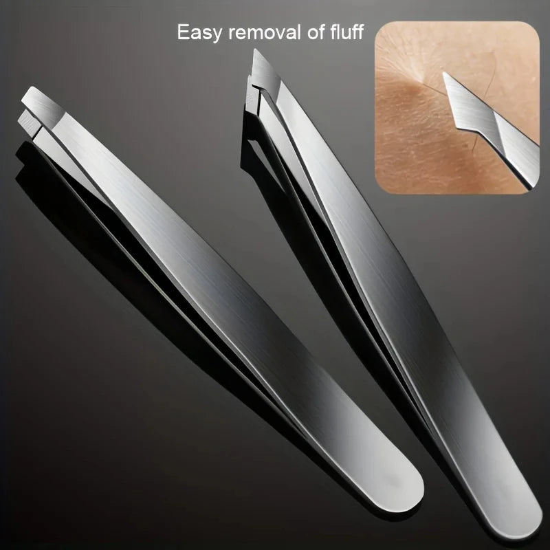 4 Piece Set Professional Tweezers