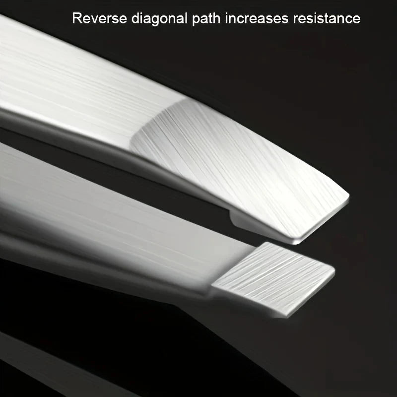 4 Piece Set Professional Tweezers