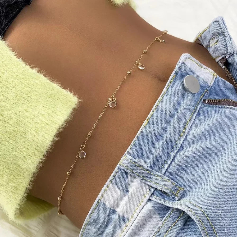 Belly Belt Body Chain Fashion Jewelry