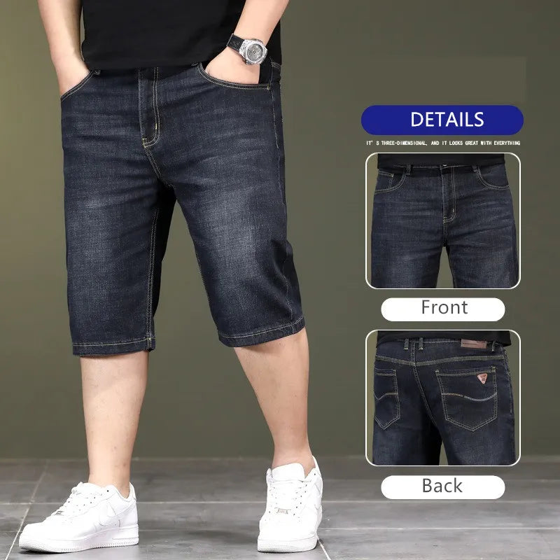 SUMMER Thin Denim Shorts For Men