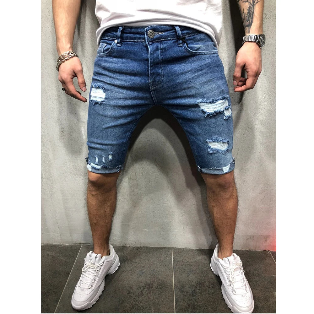 Zerrissene Jeans für Herren STREETWEAR