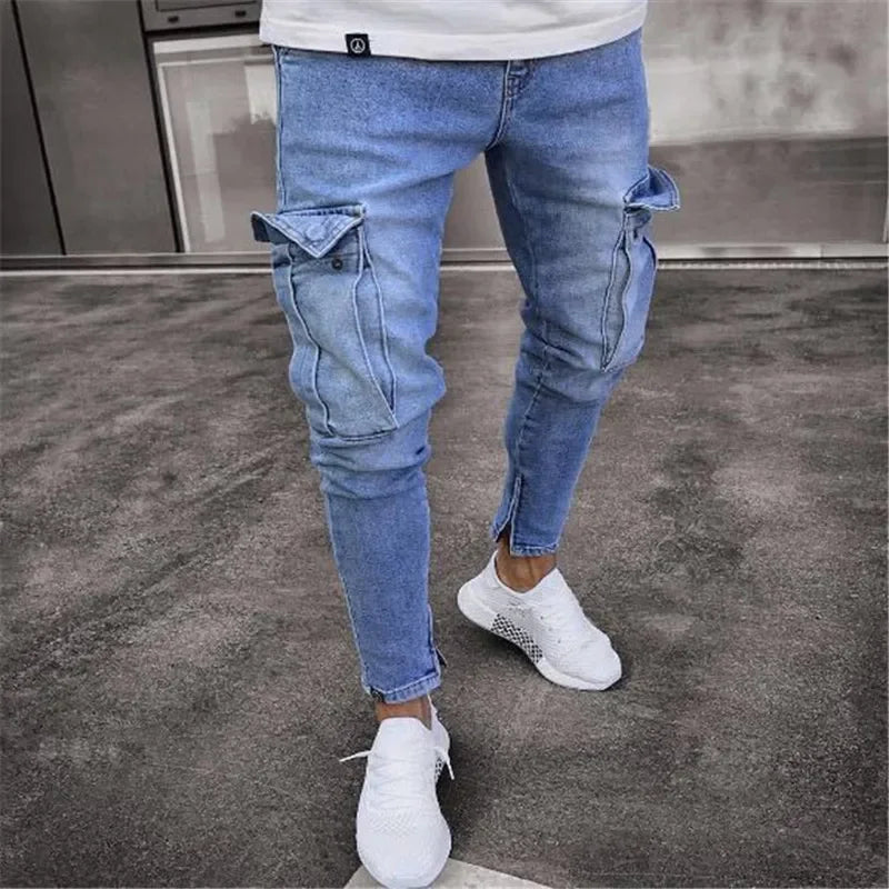 NEUE Heißer Verkauf Stretch herren Mode TRENDY Casual Skateboard JEANS