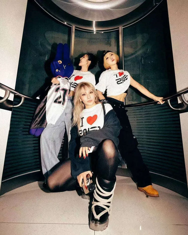 2024 Kpop Women T-shirt Short Sleeve - Swefashionstore