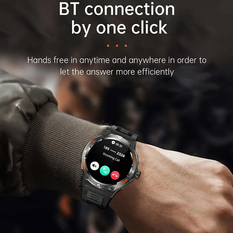 New Rugged Military Smart Watch - Swefashionstore