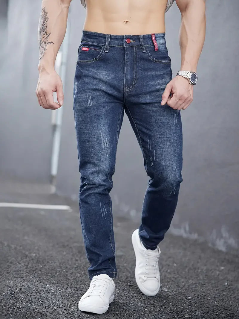 CHOLYL Herren Slim Casual Street CLASSIC Skinny Jeans