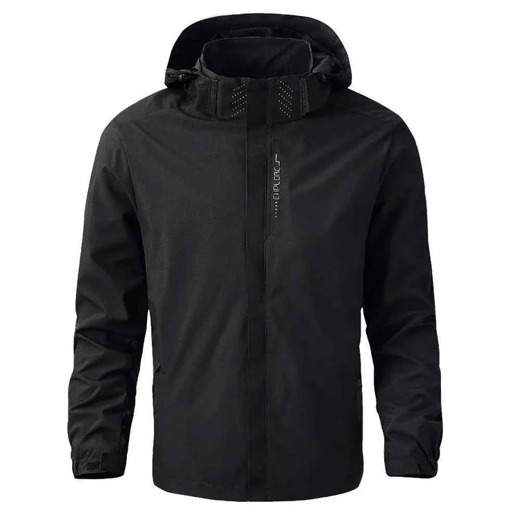 Waterproof Lightweight Raincoat with Hood for Outdoor Adventures - Swefashionstore