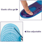 SILICONE Insoles for Shoes Orthotic Arch Support - Swefashionstore