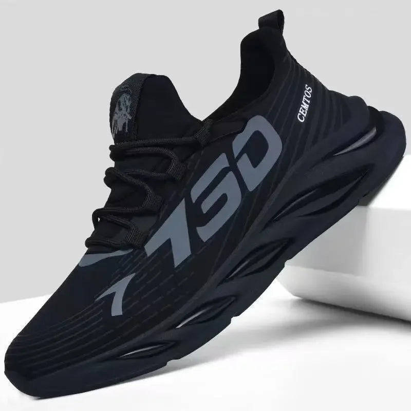 Shoes for Men Casual Slip on Fashion Sneakers Breathable Running Shoes Outdoor Walking Training Tennis Shoes - Swefashionstore