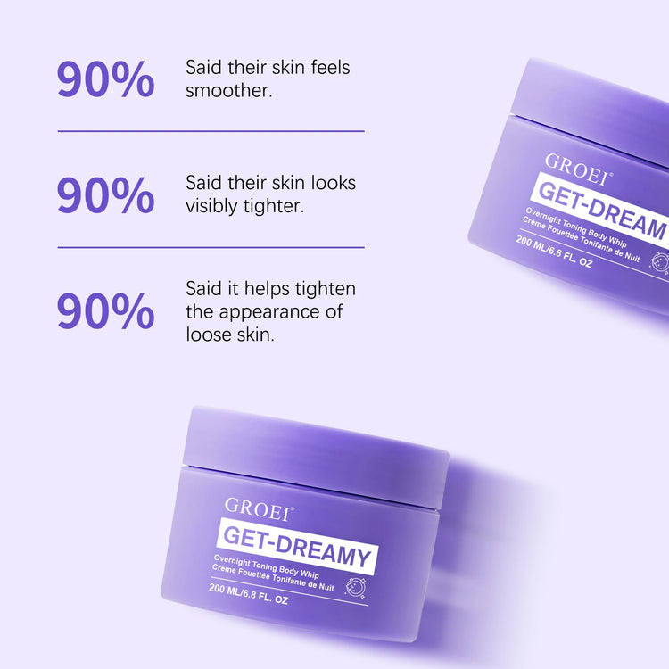 200ML Overnight Toning Whip Get, Dreamy Overnight Toning Body,Firming Deep Hydration Smooths & Brightens For Loose Skin Gift - Swefashionstore