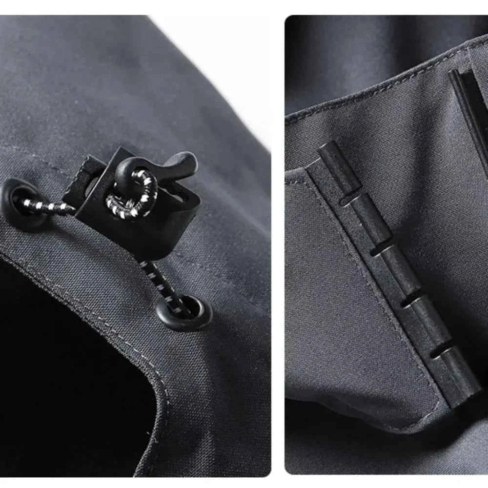 Waterproof Lightweight Raincoat with Hood for Outdoor Adventures - Swefashionstore