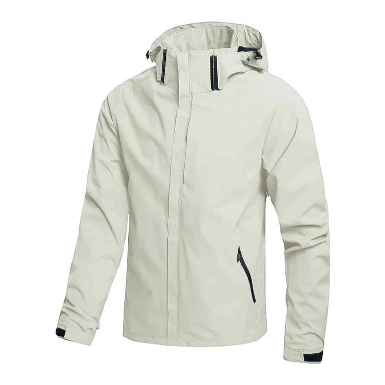Waterproof Lightweight Raincoat with Hood for Outdoor Adventures - Swefashionstore
