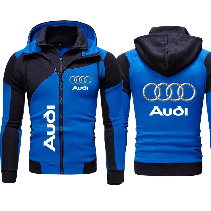 Audi Coats Audi Hoodie Jackets Men&