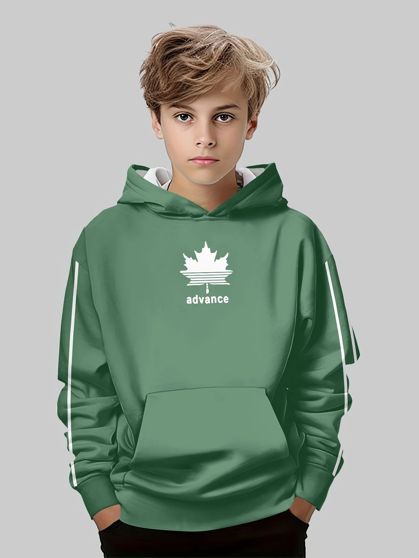 Kids Clothes Boys And Girls Hoodies Long-Sleeve 3D Letter Print