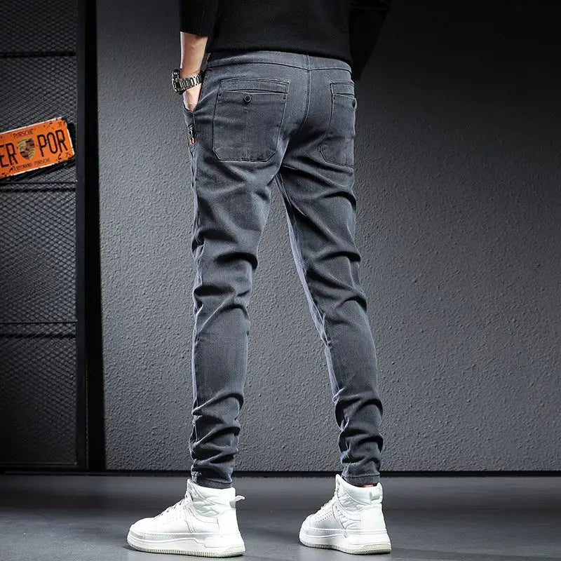 BESTSELLER Men's Elastic Waist Denim HAREM Jeans