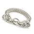 Stainless Steel Double Wolf Head Bracelet - Swefashionstore