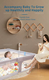 NEW Large Indoor Baby-Playground with PROTECTIVE Angle Activities FENCE for Baby - Swefashionstore