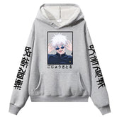 Jujutsu Kaisen Gojo Satoru-Printed Men Women Hoodies - Swefashionstore