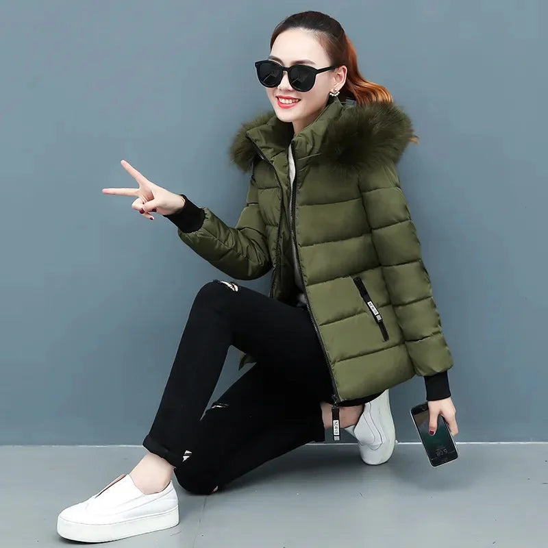 New Cotton-Padded Jacket Women&