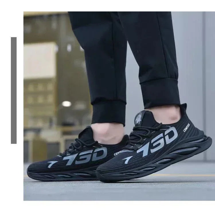 Shoes for Men Casual Slip on Fashion Sneakers Breathable Running Shoes Outdoor Walking Training Tennis Shoes - Swefashionstore