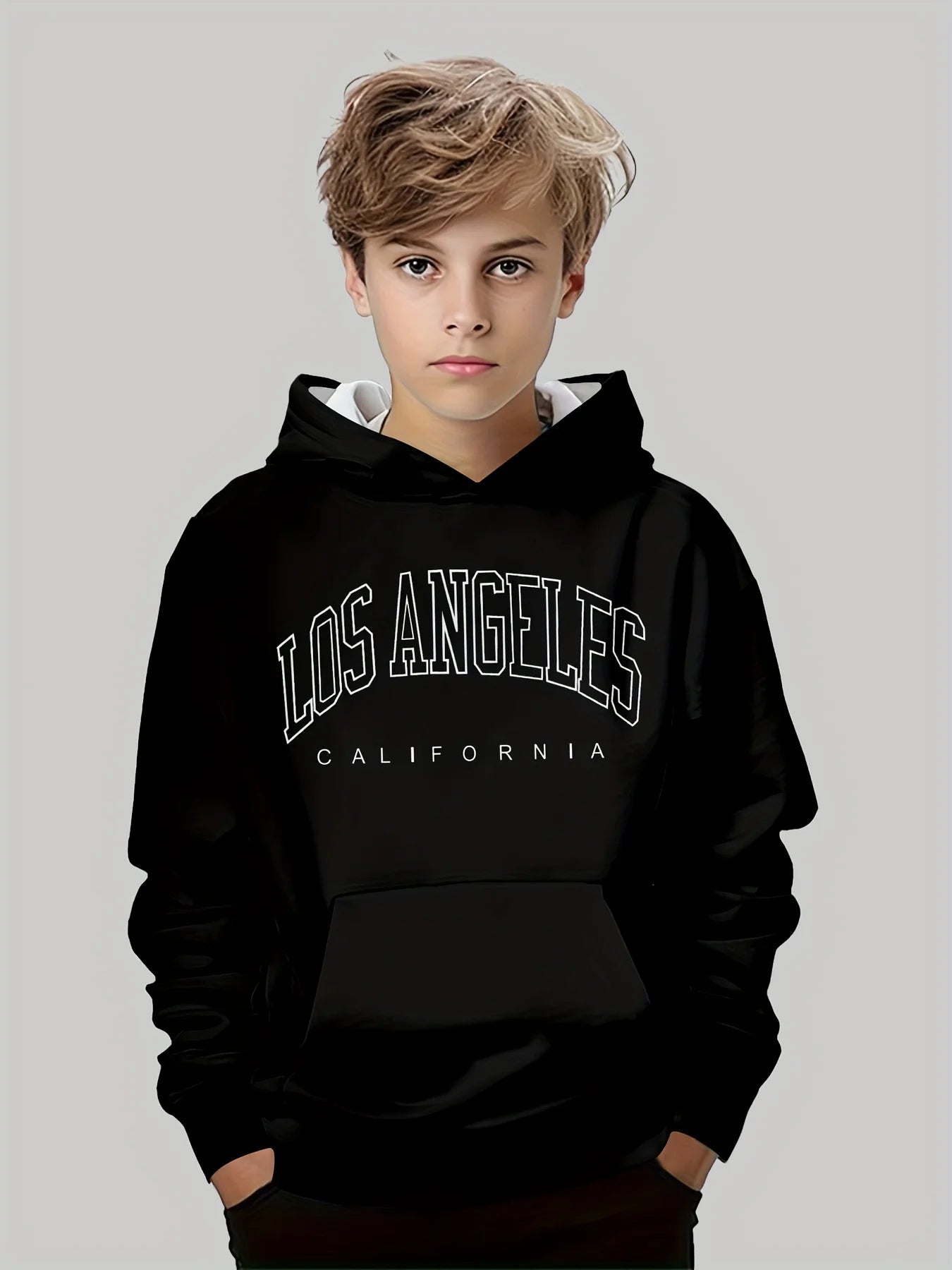 Kids Clothes Boys And Girls Hoodies Long-Sleeve 3D Letter Print