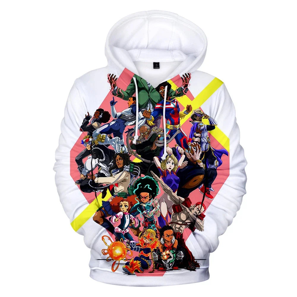 Die BOONDOSCKS Hoodies 3D FASHION Langarm-Sweatshirt