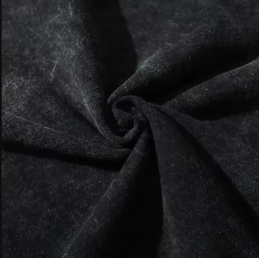 Short Sleeved Round Neck Y2k Tshirt Men New Top & Tees Mens T-Shirt Anime Chainsaw Man Acid Retro Vintage Washed Printed 62953 - Swefashionstore