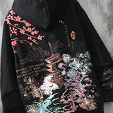 HOODED Embroidered HARAJUKU Sweatshirts for Men - Swefashionstore