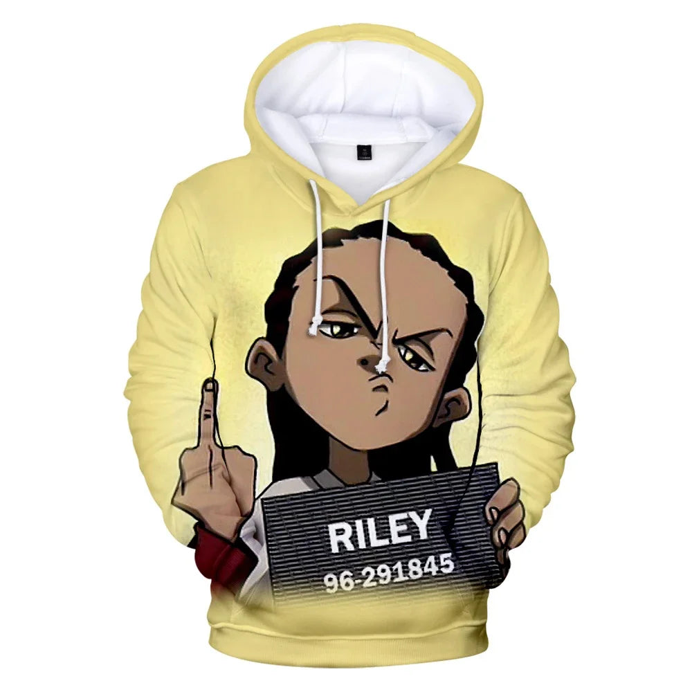 Die BOONDOSCKS Hoodies 3D FASHION Langarm-Sweatshirt