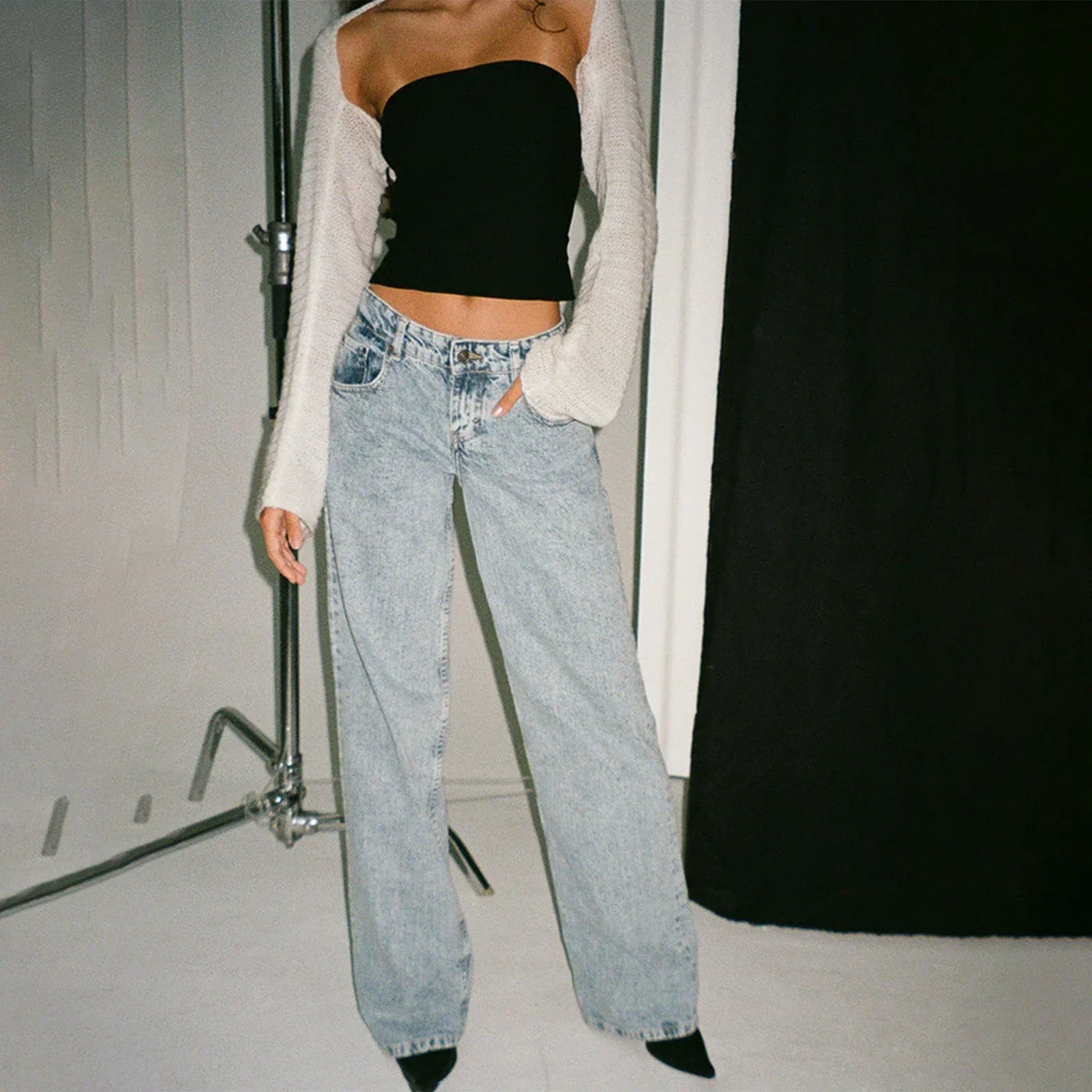 Women Casual Low Rise Jeans - Swefashionstore