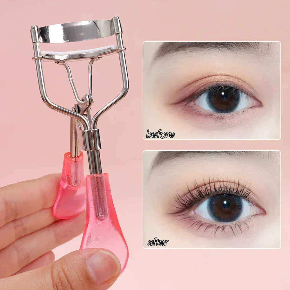 Eyelash Curler With Silicone Strip Eye Makeup Tool