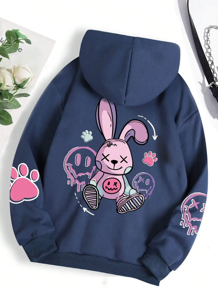 TEEKOSSC Street Casual Printed Female Hoodie - Swefashionstore