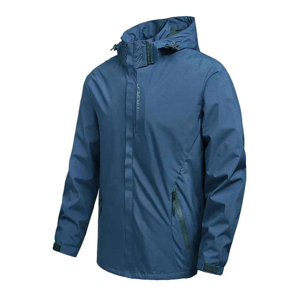 Waterproof Lightweight Raincoat with Hood for Outdoor Adventures - Swefashionstore