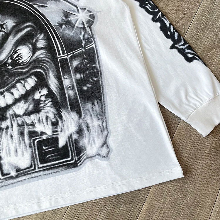 PATH TO PARADISE Airbrushed T-shirt - Swefashionstore