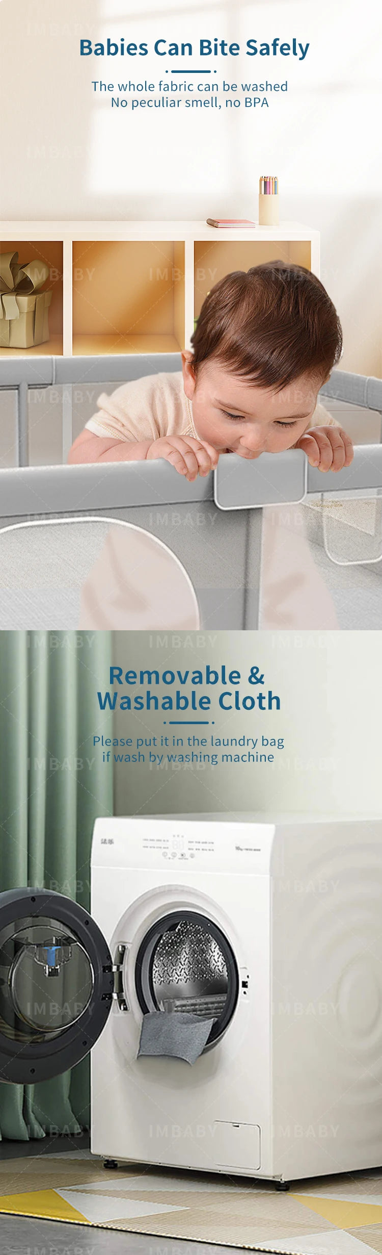 NEW Large Indoor Baby-Playground with PROTECTIVE Angle Activities FENCE for Baby - Swefashionstore