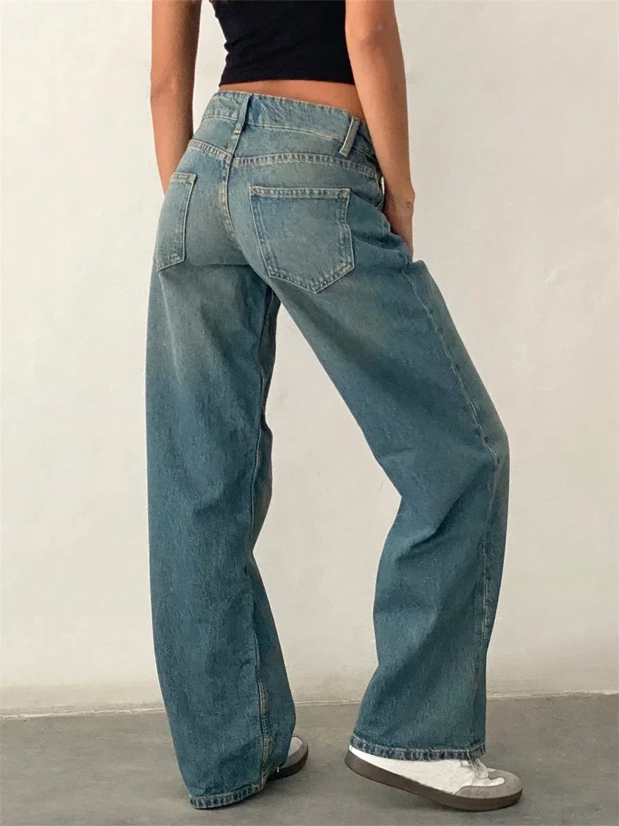 Women Casual Low Rise Jeans - Swefashionstore