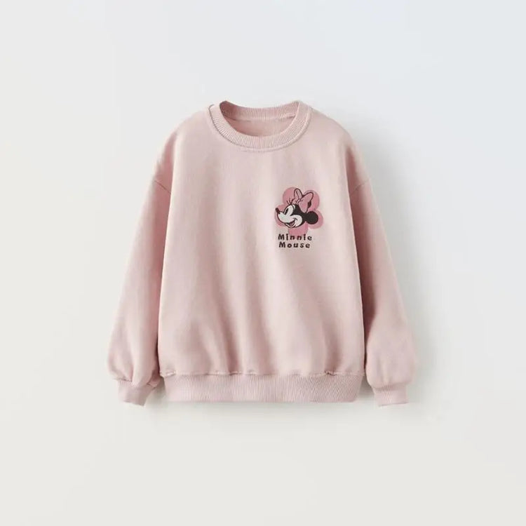 MINISO Hoodies Sweatshirts MINNIE MOUSE Tee Shirts - Swefashionstore