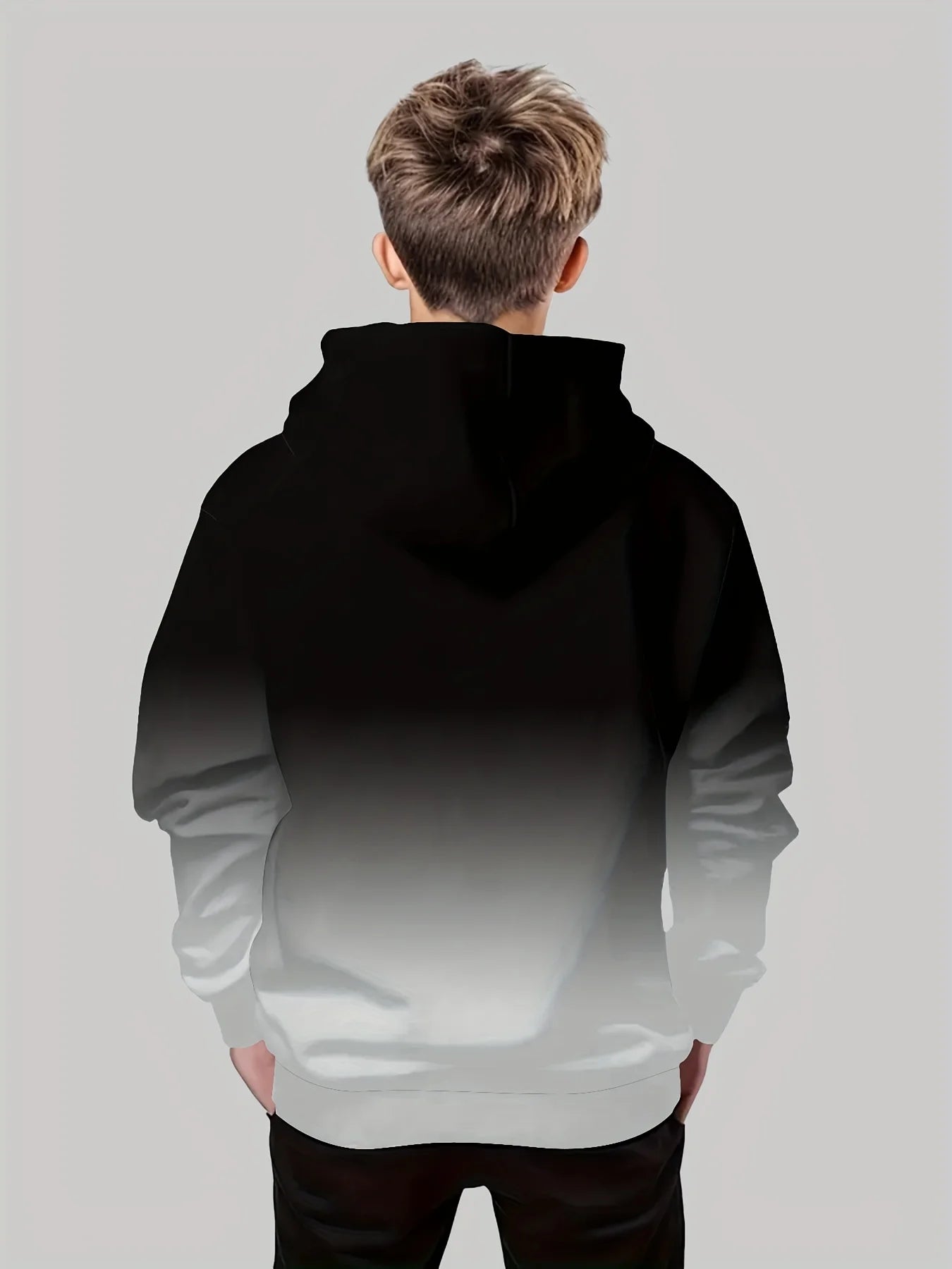 Kids Clothes Boys And Girls Hoodies Long-Sleeve 3D Letter Print