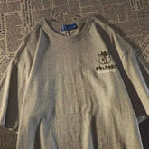 SUMMER Japanese RETRO Cartoon Printed Short Sleeve T-shirt - Swefashionstore