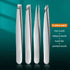 4Piece Professional Tweezers Set for Precision Grooming and Beauty Care - Swefashionstore