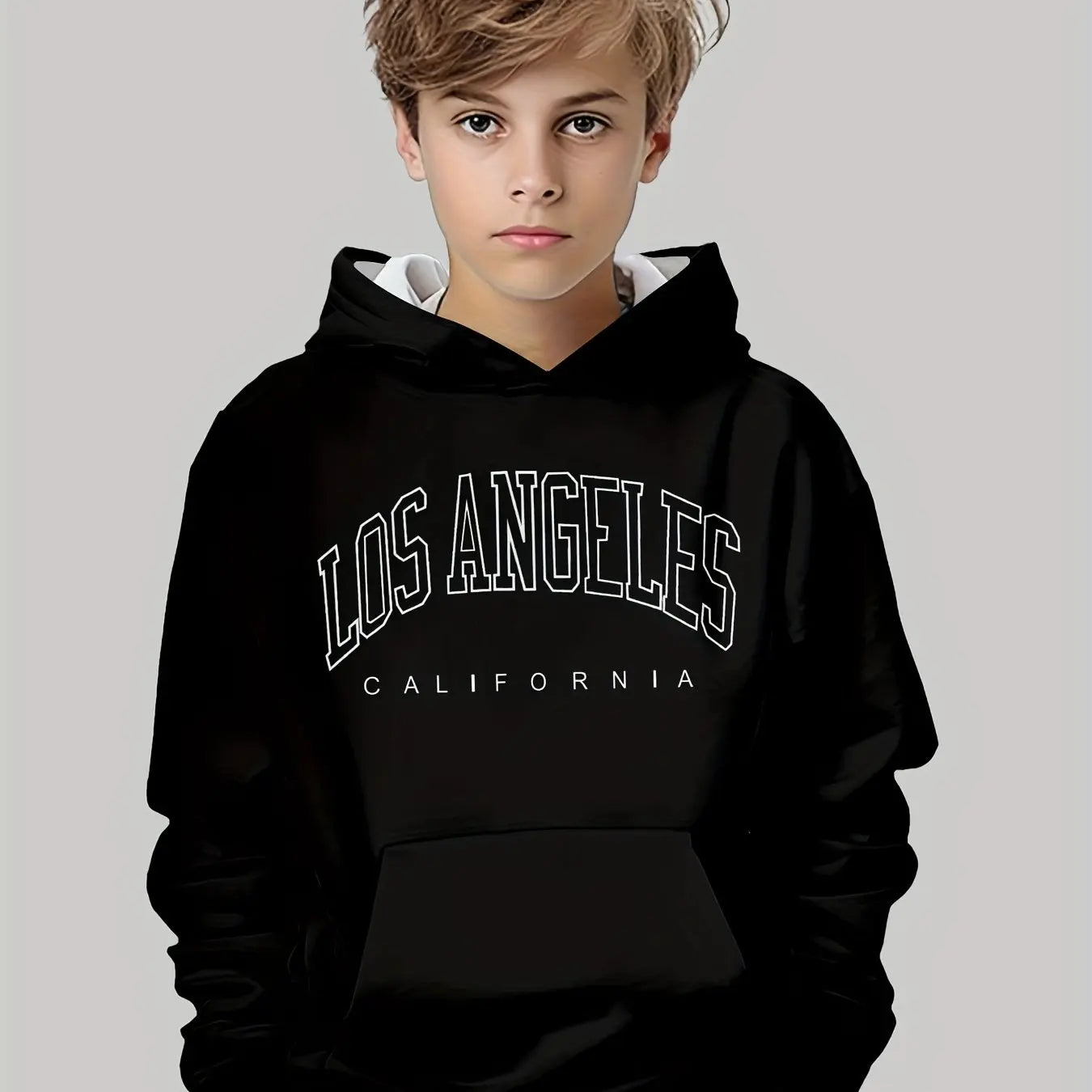 Kids Clothes Boys And Girls Hoodies Long-Sleeve 3D Letter Print