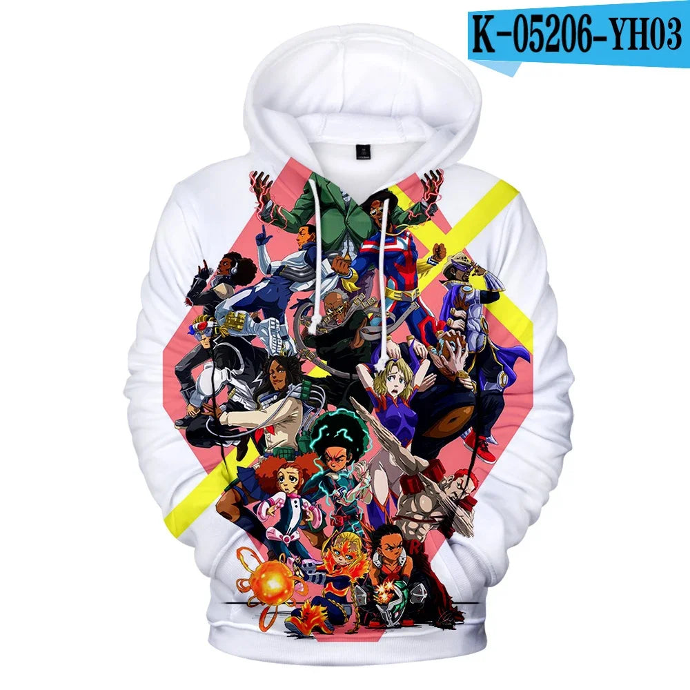Die BOONDOSCKS Hoodies 3D FASHION Langarm-Sweatshirt